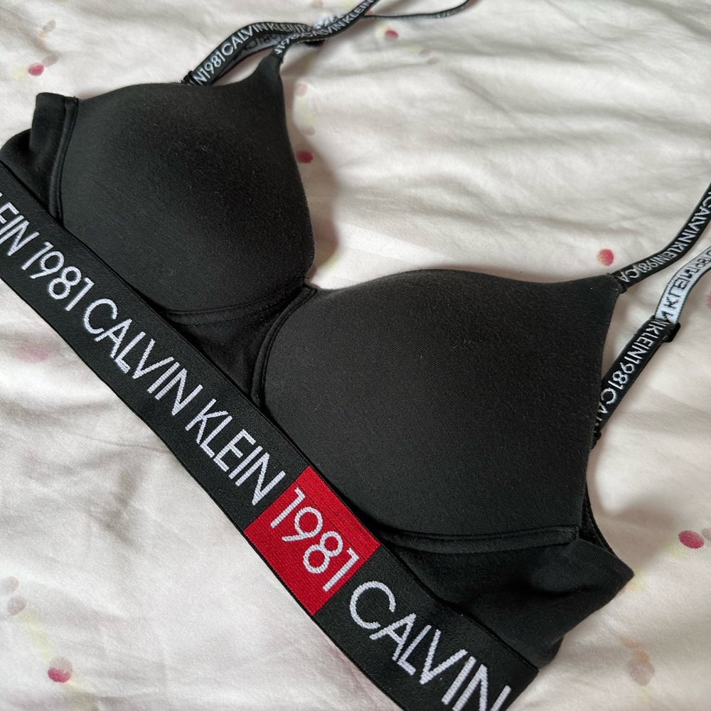 Calvin Klein Bold 1981 Lightly Lined Bralette